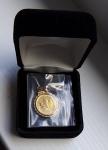 1990 Canadian Maple Leaf 1/10 Oz Gold Pendant