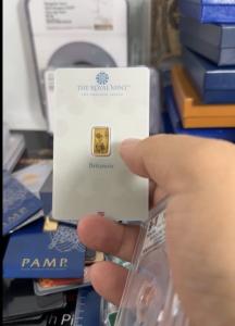 1 Gram Gold Bar - Royal Mint Britannia