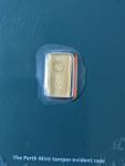 1 Gram 9999 Gold Perth Mint Kangaroo Ingot
