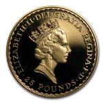 1987 Great Britain 1/4 oz Gold Britannia Coin