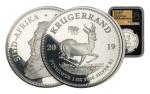 2019 South Africa 1-oz Silver Krugerrand Coin
