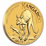 2022 Australia 1/10 oz Gold Kangaroo Coin