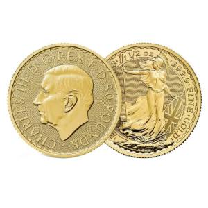 2023 1/2 oz British Royal Mint Britannia Coin