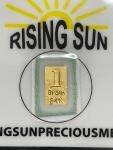 1 Grain 24K Pure Gold Bar - Sealed Assay