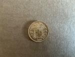 1947 Swiss Gold 20 Franc Helvetia Coin