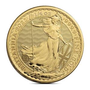 2025 1/4 oz British Britannia Gold Coin