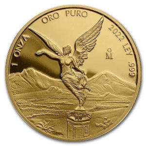2022 Mexico 1 oz Gold Libertad Coin