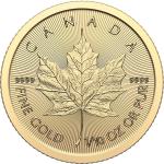 Canada Gold Maple Leaf Coin - 1/10 oz .9999 Fine