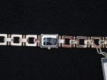 Michel Herbelin Gold Chain Swiss Lady's Wristwatch