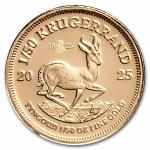 2025 South Africa 1/50 oz Proof Gold Krugerrand