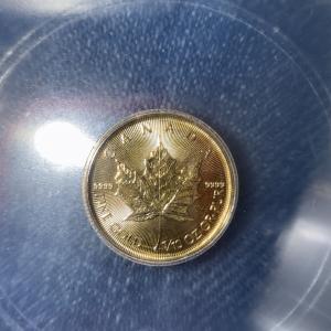 2015 $5 Gold Canadian Maple Leaf Coin