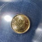 2015 $5 Gold Canadian Maple Leaf Coin