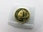 1987 Gold Panda 1/20 oz Coin with Mint Mark