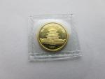 1987 Gold Panda 1/20 oz Coin with Mint Mark