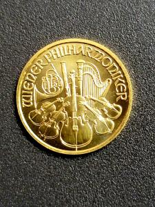 2009 Austria 10 Euro Gold Philharmonic Coin 1/10 oz