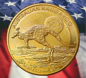 2015 Australian 1 oz Gold Kangaroo Coin