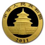 2011 China 1/10 oz Gold Panda Coin MS-69