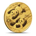 2022 China Panda Gold Coin - 15 Grams