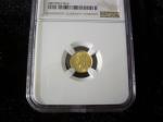 1853 One Dollar Gold Coin Liberty Head Type 1