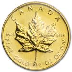 1984 Canada 1/4 oz Gold Maple Leaf Coin