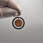 2002 China Gold Panda Coin 1/20oz Pendant