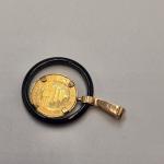 2002 China Gold Panda Coin 1/20oz Pendant