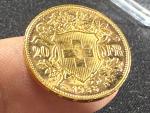 1935 Swiss Gold 20 Franc Coin - 90% Pure