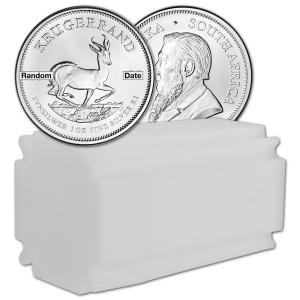 South Africa Silver Krugerrand 1 oz Coin Tube