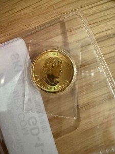 2022 Canada 1/10 oz Gold Maple Leaf Coin