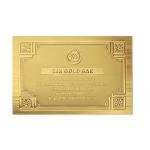 Ben Franklin $100 Gold-Layered Bar Coin