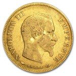 Random France Gold 10 Francs Coins