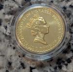 1990 Gold Britannia 1 oz Proof Coin
