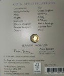 Paul McCartney 2024 Limited Edition Gold Coin