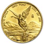 2002 Mexico 1/10 oz Gold Libertad Coin