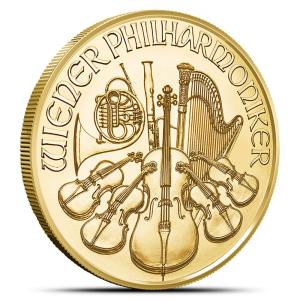 2025 Austrian Gold Philharmonic 1/10 oz Coin