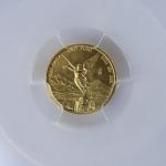 2002-Mo Mexico 1/20 Onza Libertad Gold Coin