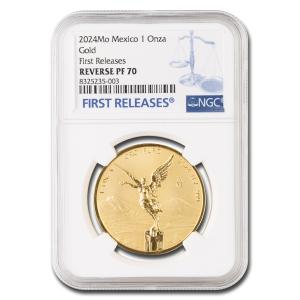 2024 1 oz Reverse Proof Gold Libertad Coin