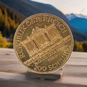 Austria 1999 Gold 1/10 oz Vienna Philharmonic Coin