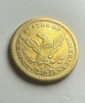 1878-S Liberty Head Quarter Eagle Gold Coin