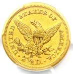 1875-S Liberty Gold Quarter Eagle $2.50 Coin