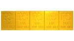 5 One GR Gold Bars - .9999 Gold Bullion