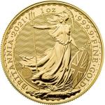 2021 1 oz British Gold Britannia Coin