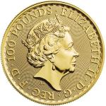 2021 1 oz British Gold Britannia Coin