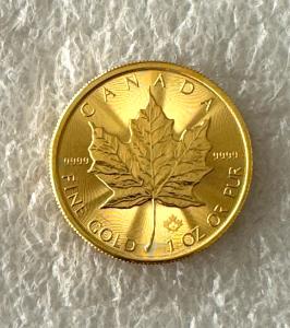 2026 Canadian Gold Maple Leaf 1 oz Coin