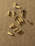 100 Mini Gold Bars for Crafting and Repair