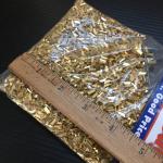 100 Mini Gold Bars for Crafting and Repair
