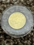 2022 Canadian Gold Maple Leaf Coin 1/10 oz