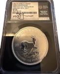 2019 South Africa Silver Krugerrand NGC PF70