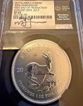 2019 South Africa Silver Krugerrand NGC PF70