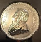 2019 South Africa Silver Krugerrand NGC PF70